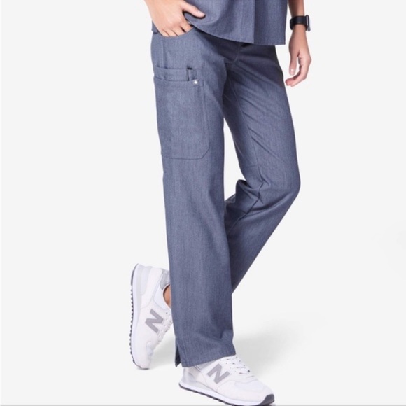 Figs Women's Straight Leg Pants - Blue - Picture 1 of 7